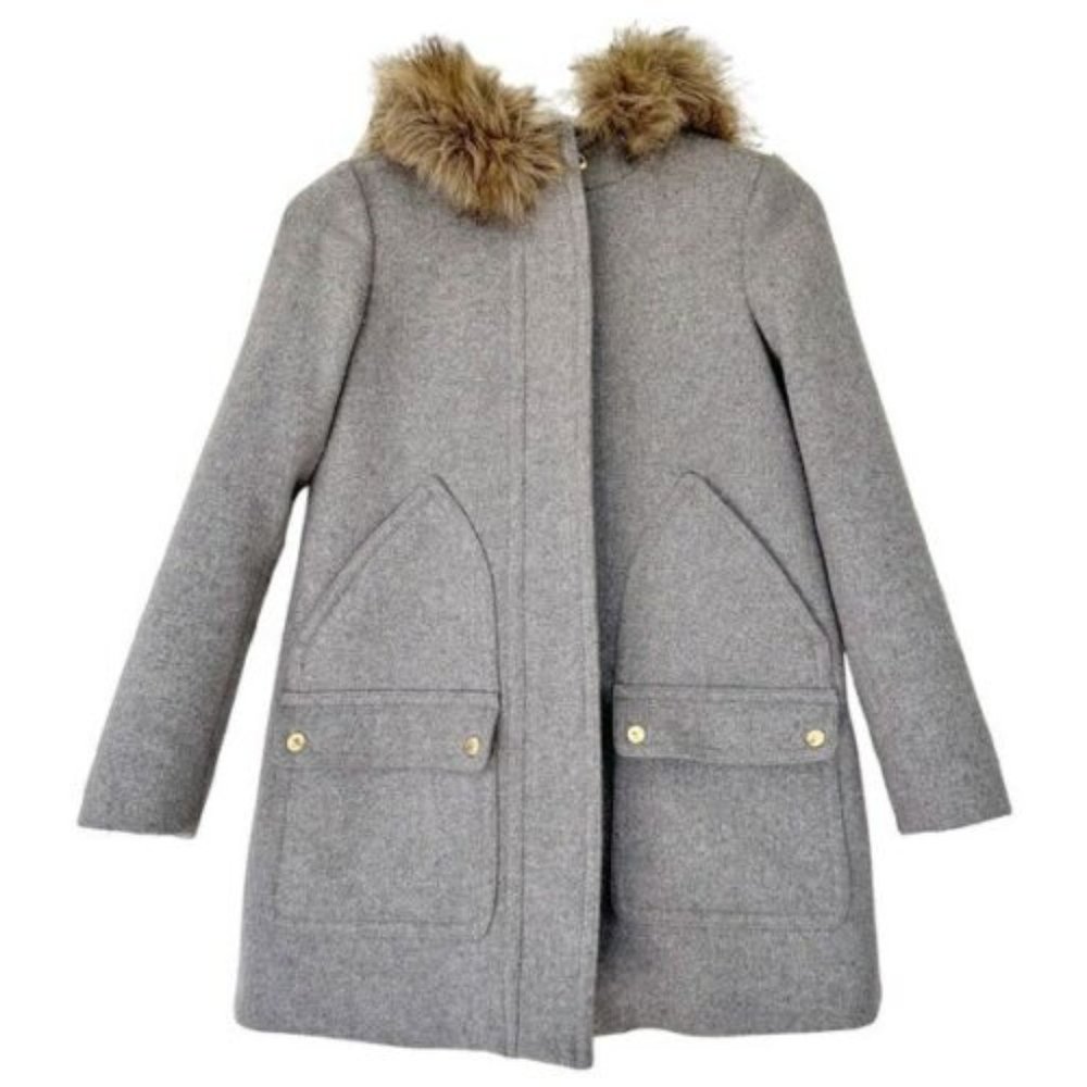 J. Crew Mercantile Vail Parka Size 8
